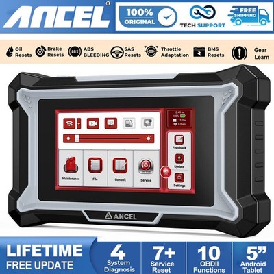 ANCEL DS100 OBD2 Car Diagnostic Scanner Brake Reset Electric Throttle Relearn