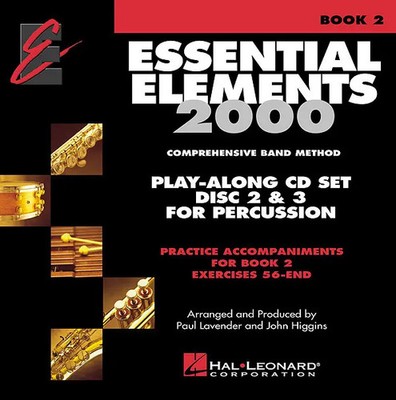Essential Elements for Band - Book 2 - CDs Perc. | Essential Elements | CD