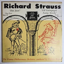 Richard Strauss Don Juan Till Eulenspiegels Lustige Vinyl LP London LLP 233