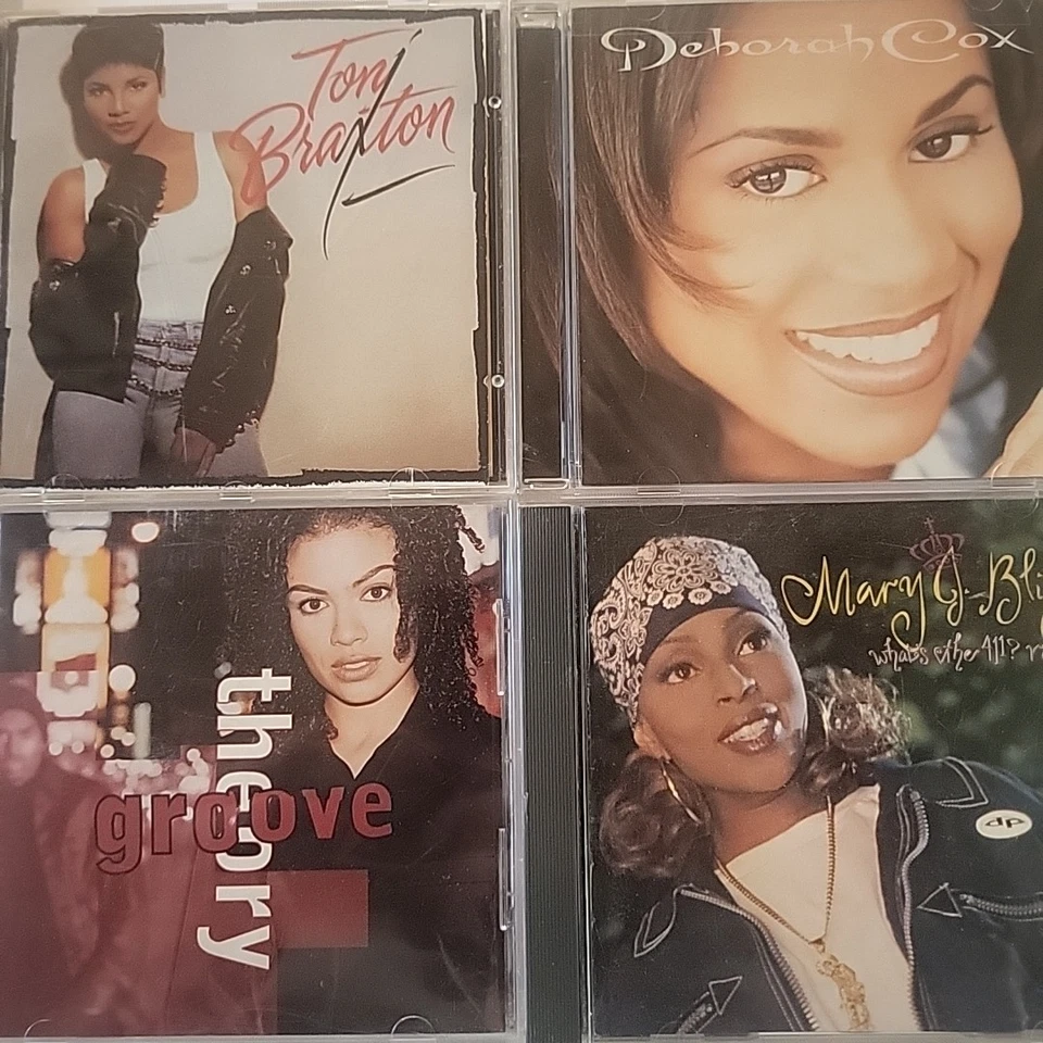 20 Y2K 90s Soul Hip Hop Lady Artists CD Lot, TLC,Jade,Zhane,ToniBraxton,Monica. — 第 3/4 张图片