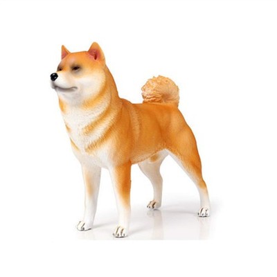 Eden Toys Shiba Inu Hund Tier realistische Figur Plastikmodell Modell Geburtstag Gif