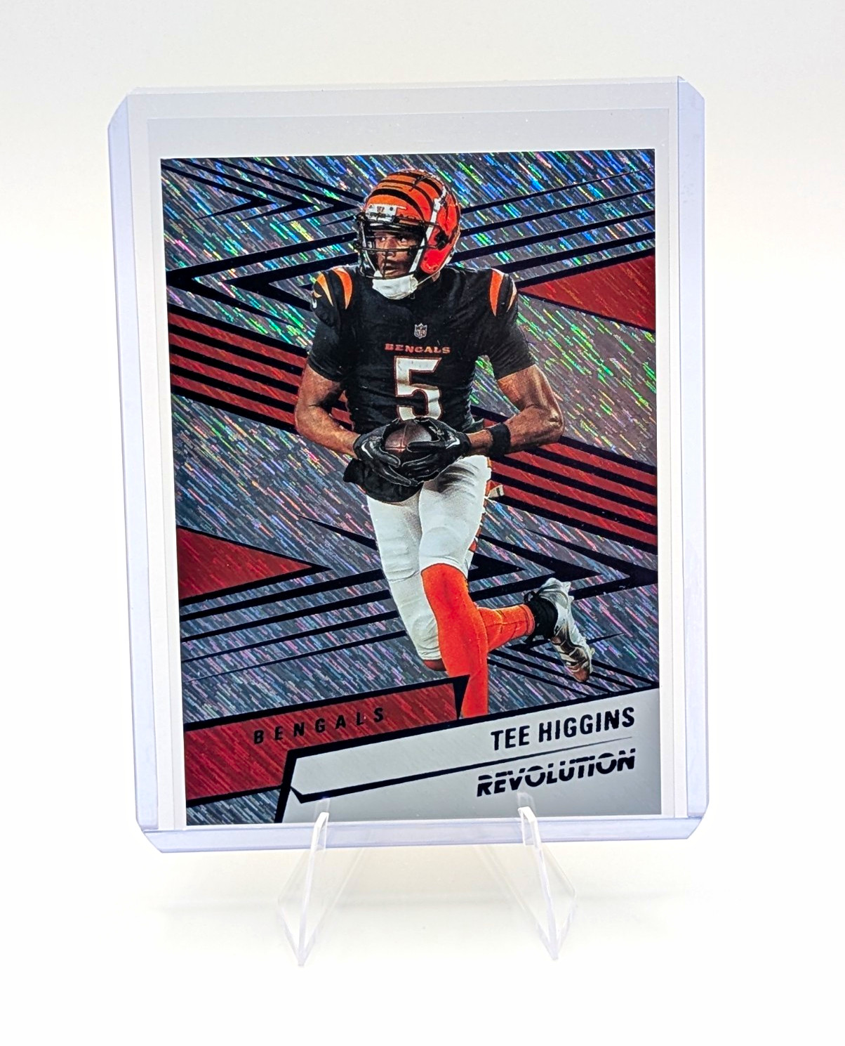 2025 Tee Higgins Panini Revolution Purple Storm /175 #178 Bengals