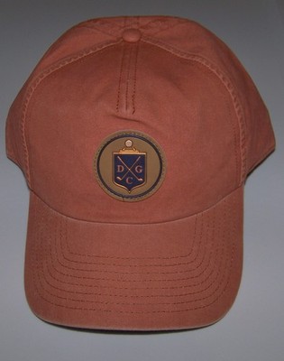 NEW AMERICAN NEEDLE Cotton Golf Cap Hat DEEPDALE GOLF CLUB Rust Burnt Orange