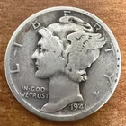 1941-S Mercury Dime 90% Silver VG See Pictures Of Actual Coin For Sale!