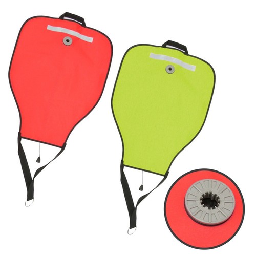 High Visibility 50 Lbs Scuba Lift Bag zum Tauchen mit Edelstahl D Ring - Bild 4 von 18