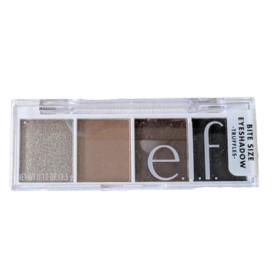 ELF Bite-Size Eyeshadow Quad Palette TRUFFLES 0.12 oz