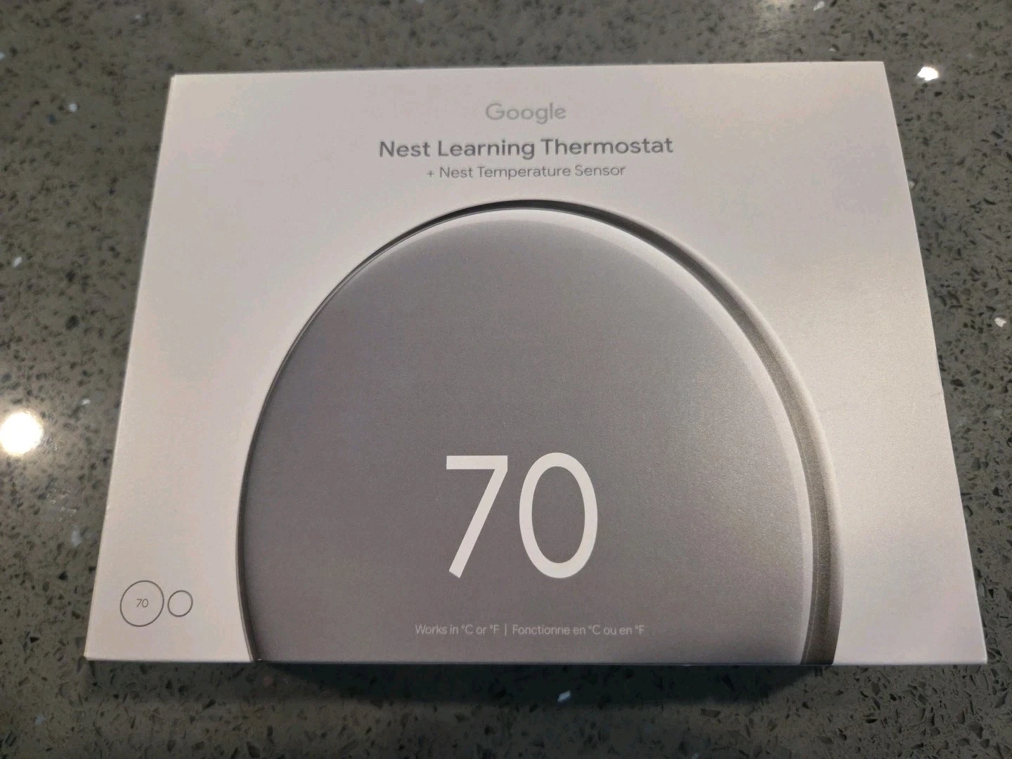 Google Nest Learning Thermostat (4th gen) + Nest Temperature Sensor (2nd gen)
Opens in a new window 