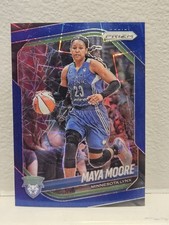 2025 WNBA Prizm Maya Moore Blue Velocity # 135 Minnesota Lynx