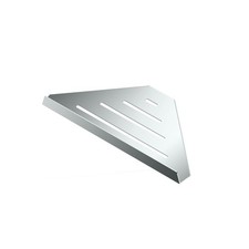 Gatco 1470 Elegant 10" Metal Bathroom Shelf - Chrome