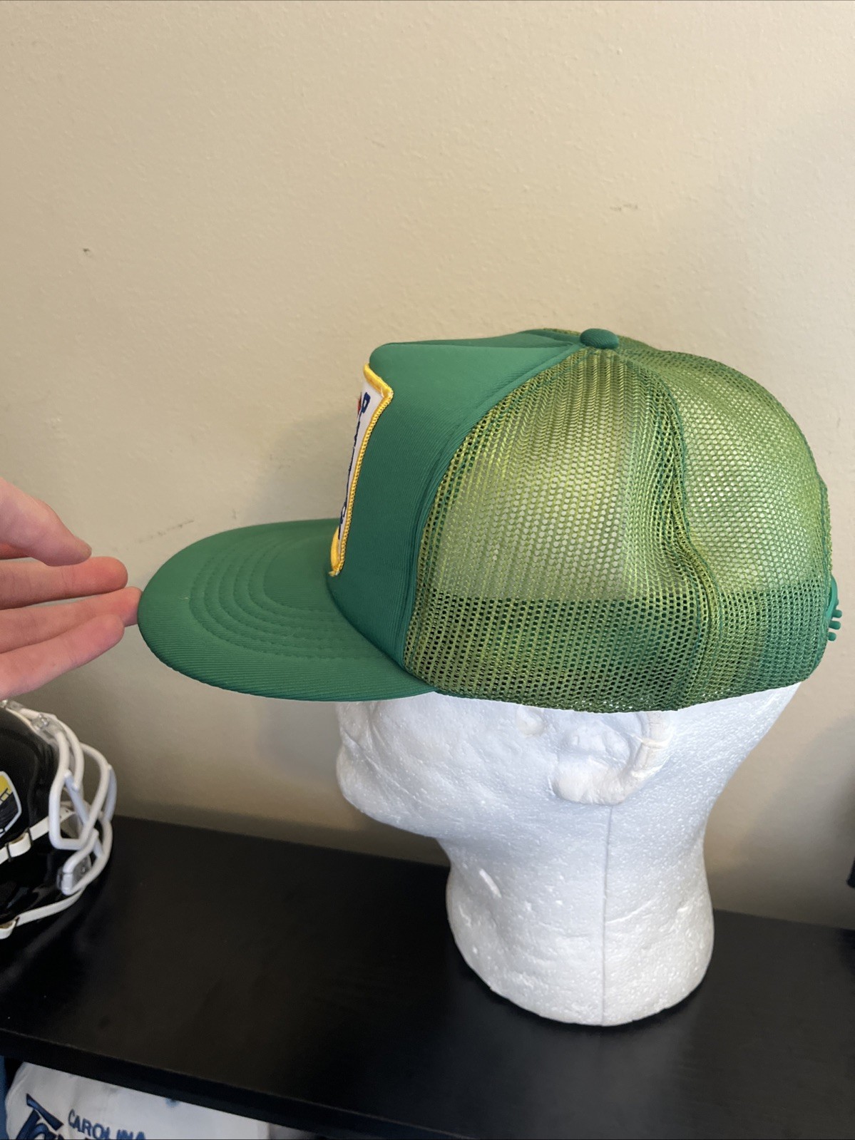 Panama Hat Adjustable Snapback Green - image 4