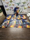STAR WARS POTF-2 ORANGE CARD FIGURE LOT OF 9 1995 Kenner Yoda,Luke,R2D2 Etc