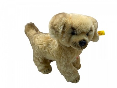 Steiff Tier Hund 080647 Hektor  24 x 30 cm Hoch. Top Zustand 