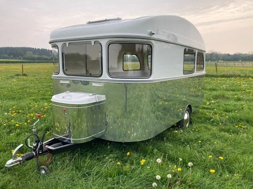 Classic Vintage retro 1972 Constructam Coral Caravan restored Bare interior - Picture 1 of 24