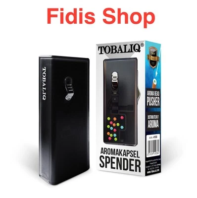 TOBALIQ Premium Aroma Kapselspender LUXUS Applikator zum Nachfüllen Aroma King