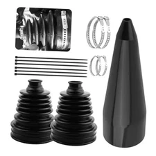 CV Axle Boot Repairs Kit with Boot Expander Tool,4 Clamps,6 Zip Ties,CV Boots 