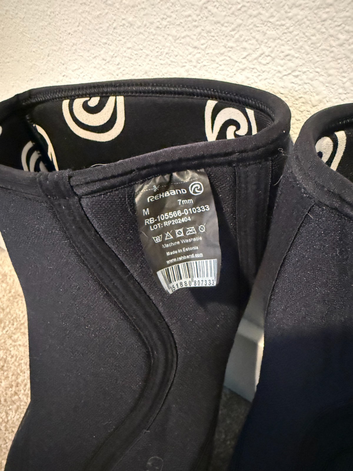 Rehband Rx Knee Sleeve Power Max 7mm neoprene - Medium