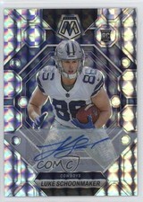 2023 Panini Mosaic Rookies Mosaic Prizm Auto Luke Schoonmaker #344 Auto 1i77