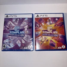 NEW TOAPLAN ARCADE COLLECTION VOL 1 & 2 LIMITED RUN GAMES PS5 IN HAND TO SHIP!