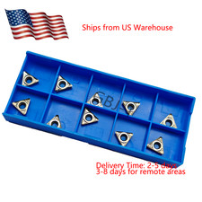 20pcs TCGT110208-AK N01 Carbide Inserts for Aluminum Turning-High Speed,Mirror
