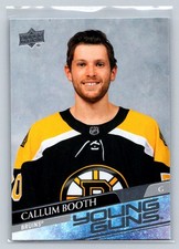 2020-21 Upper Deck Young Guns Callum Booth RC Boston Bruins #704