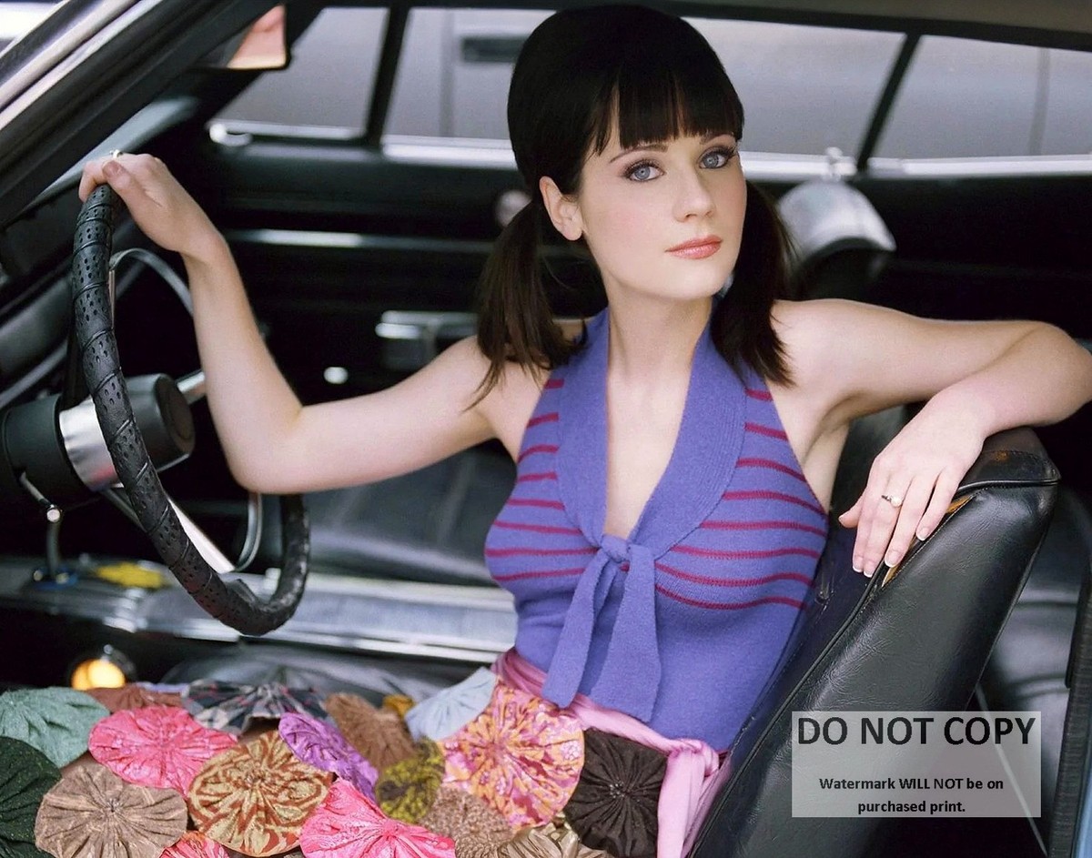 ACTRESS ZOOEY DESCHANEL - 8X10 PUBLICITY PHOTO (WW001) | eBay