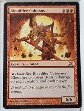 Bloodfire Colossus - 10th Edition Core Set - Magic the Gathering MTG Nice!