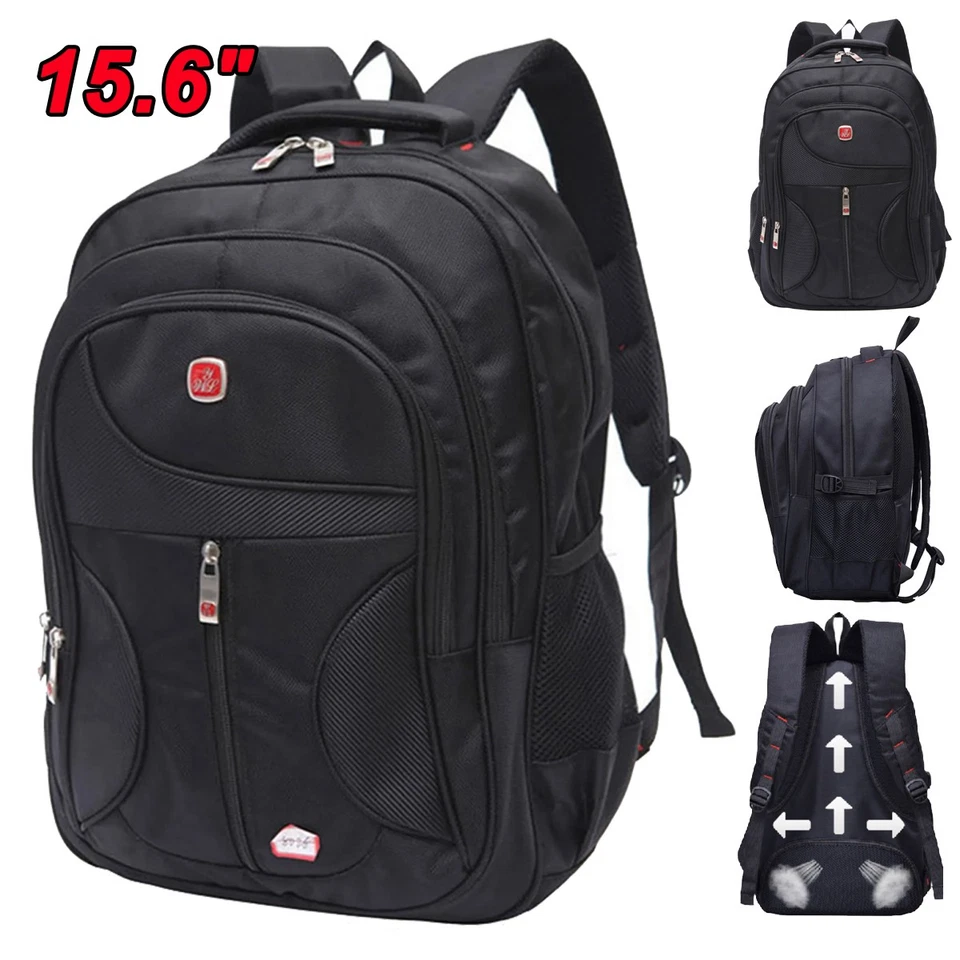 Rucksack Damen Herren Sport Schulrucksack Freizeit Arbeit Reiserucksack Backpack - Bild 3 von 4