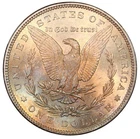 1883-P CAC  MS 63 Rainbow Toned  Morgan Dollar Lovely Better Date