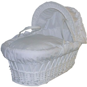 gray moses basket