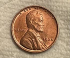 1935-P Lincoln Wheat Cent Penny GEM RED BU From an Original Bank Roll