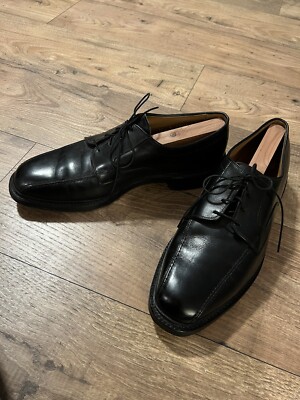 ALLEN EDMONDS Black Leather Dress Shoes Men\'s 11 Hillcrest Oxford Derby USA ALLEN EDMONDS Black Leather Dress Shoes Men main image 4