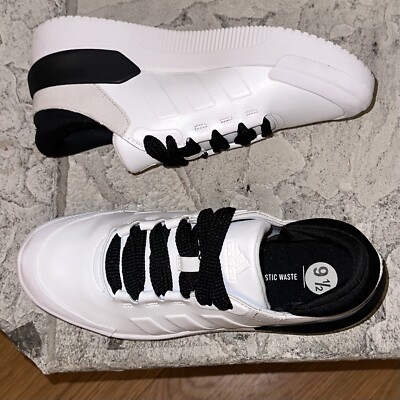 2022 Adidas HP9459 Court Funk White Chunky Laces Stacked Low Sneakers Shoes 9.5