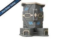 Trinity City - TCPD Precinct x2 Hextech Terrain Battletech Battlefield in a Box