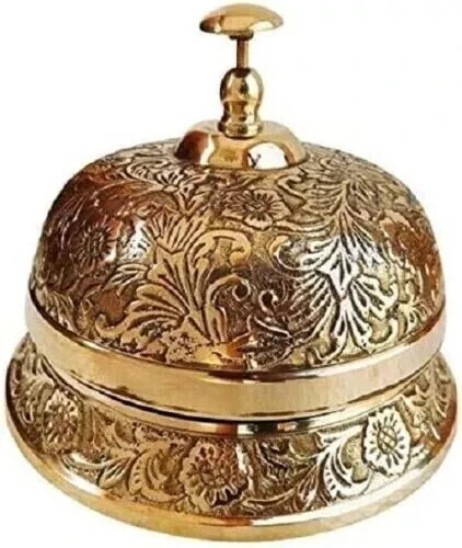 Cloche de table en laiton - France