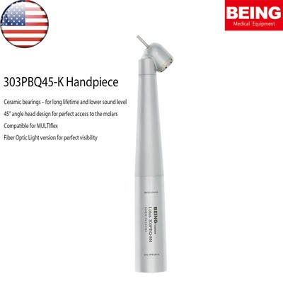 US BEING Dental 45° Angle Surgical Handpiece Fiber Optic Kavo Multiflex LED