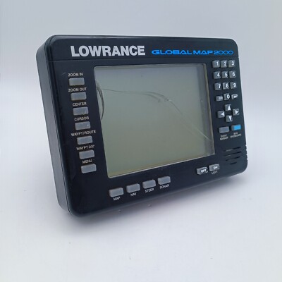 Lowrance GlobalMap 2000 Marine GPS Chartplotter Navigation Global Map Eagle