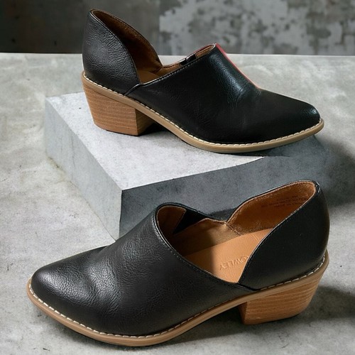 Cynthia Rowley Eddie Low Cut Black Bootie Sz. 8M