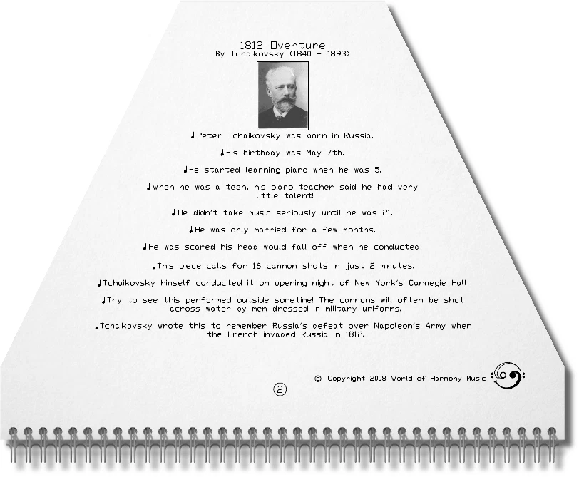 Zither Lap Harp Sheet Music ~ Fall / Winter; Holiday and Classical Music - Image 3 of 4