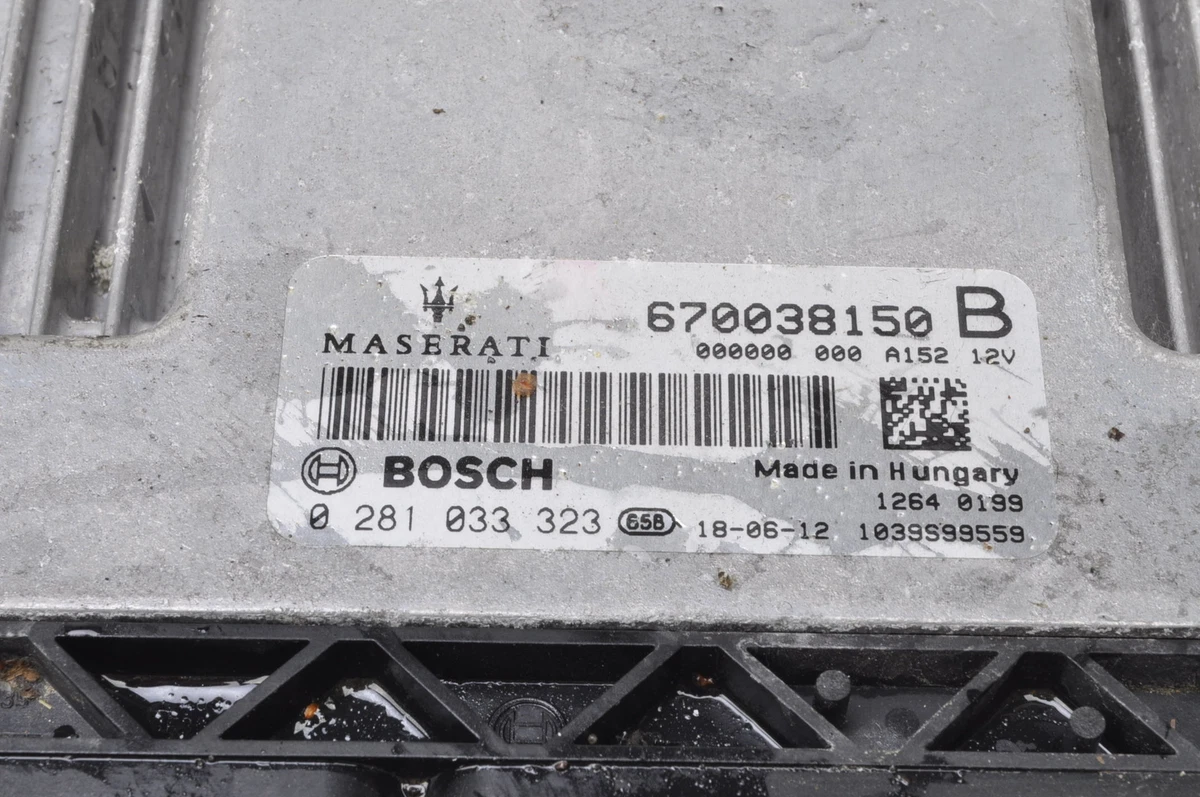 MASERATI GHIBLI III (M157) 3.0 D ECU ENGINE CONTROL UNIT 670038150 