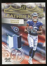 Treylon Burks 2022 Donruss Patch #d /49 Rookie Studio Series Leather Kings