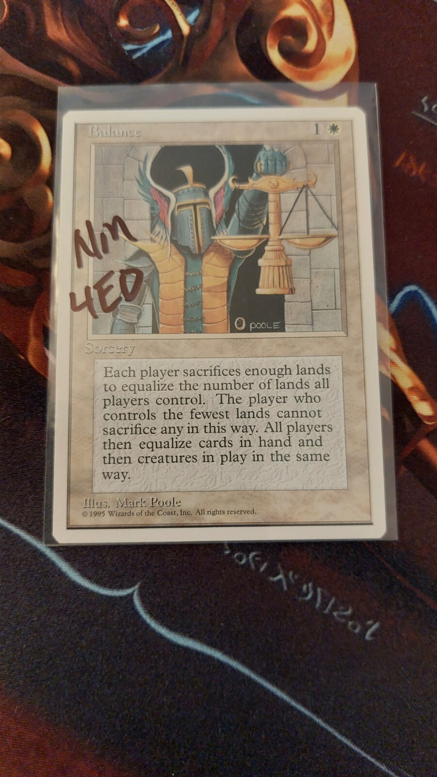 Mtg Balance 4th Edition Nm