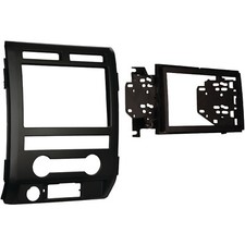 METRA 95-5822B / DOUBLE DIN BLACK DASH KIT 2009-2010 FORD F-150 W/O OE NAV