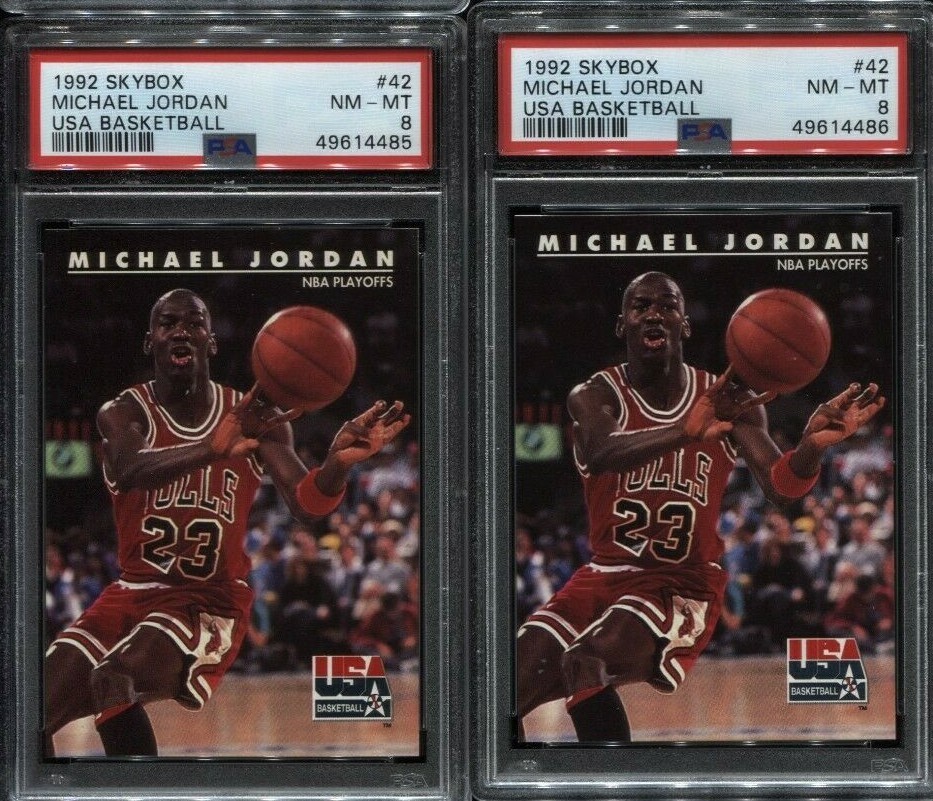 1992 SKYBOX MICHAEL JORDAN PSA8 ジョーダン 1992 Skyxbox USA Basketball #45 Michael Jordan PSA 8 | eBay