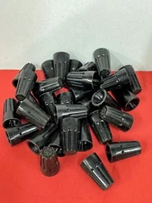 25-PK Black Large Wire Connectors Screw-On Twist Nuts 12 14 NEW Eagle 66