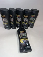 6 PACK Meguiars Car Black Plastic Restorer Fluid 12 oz Ultimate Trim Protect