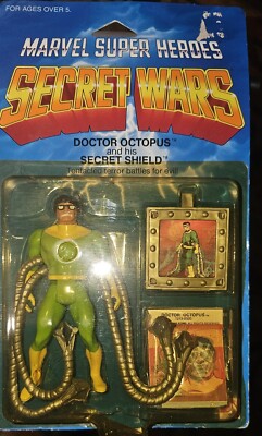 1984 Mattel Marvel Secret Wars Doctor Octopus Unopened On Card