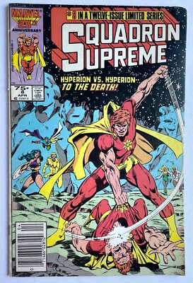 SQUADRON SUPREME #8 (Marvel Comics, 1986) VERY FINE