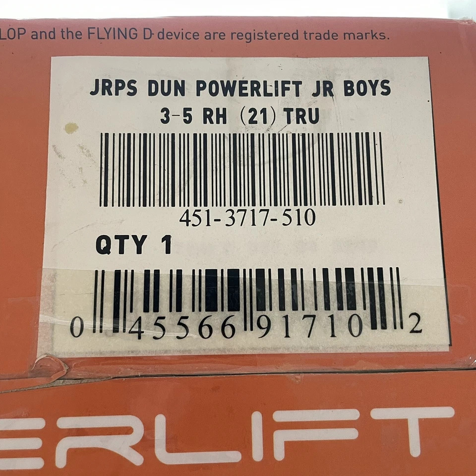 Dunlop Powerlift Right Hand 3-5 Junior Golf Bag, Driver, Putter, Irons. New - Image 4 of 4