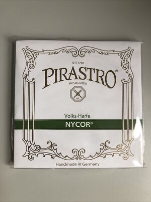 Satz Pirastro Volks-Harfe Saiten 3. oct. Nycor