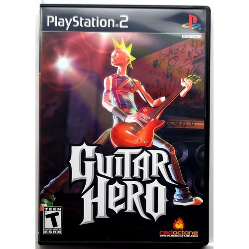 Guitar Hero - Sony Playstation 2 PS2 Pristine Tested 1Y Guarantee